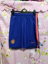 Blue sports shorts with