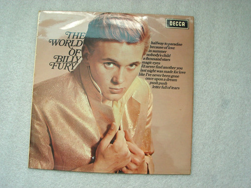 Billy fury the world - y5-billy, fury-the