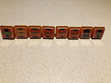 Fruit machine buttons Orange 14