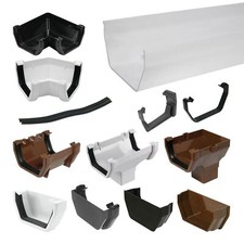 Square upvc gutter floplast - upvc,