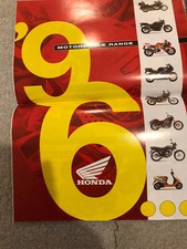 honda range brochure 1996 rc45 rs250r rs125r etc