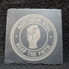 Northern Soul Slate Coasters