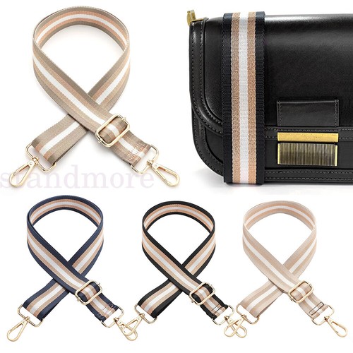 Nylon strap wide crossbody bag - strap,
