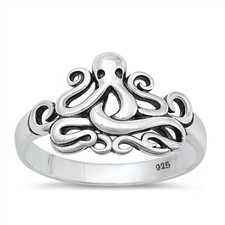 925 Sterling Silver Octopus
