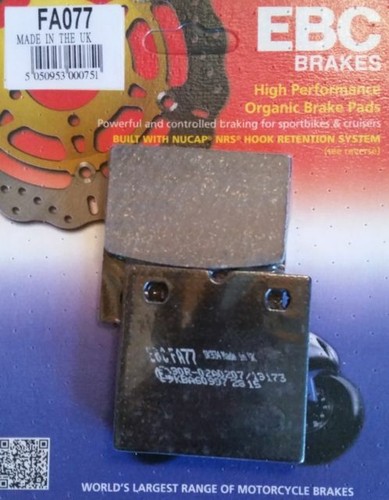 Pair pads ebc fa077 bmw - ebc, 80
