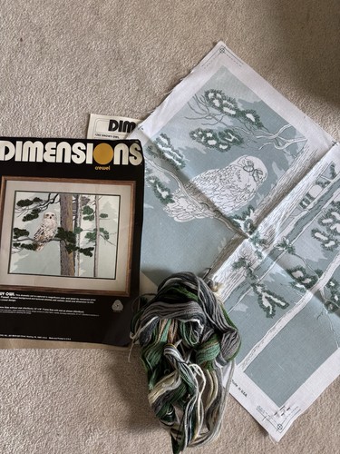 Dimensions owl cross stitch - dimensions,
