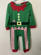 Baby Christmas Elf Baby Grow