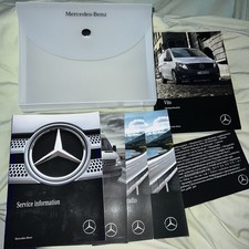 MERCEDES VITO W447 OWNERS MANUAL HANDBOOK WALLET PACK 2014-2020 (B096)