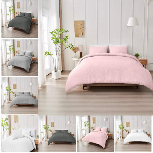 Luxury seersucker durham duvet - luxury,