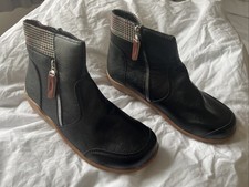 NEW Waterproof Orthopaedic Leather Boots Black Size 38 UK5