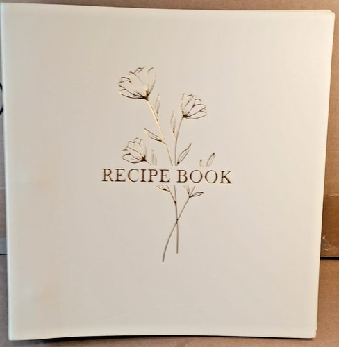 Recipe binder ring - binder, 3