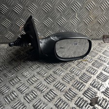 2004 PEUGEOT 206 DRIVER SIDE WING MIRROR BLACK 017003 #2