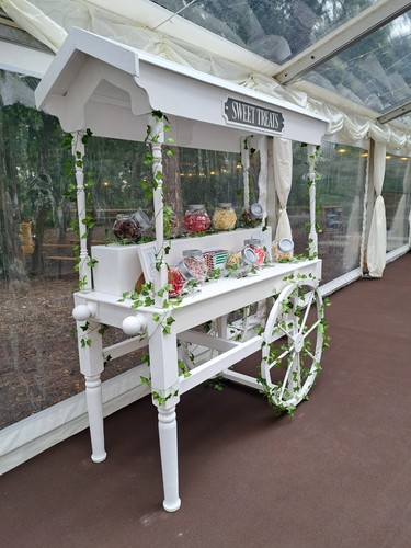 Wedding sweet cart hire 64 - cart,
