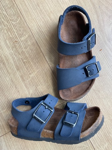 Birkenstock navy blue kids - birkenstock,