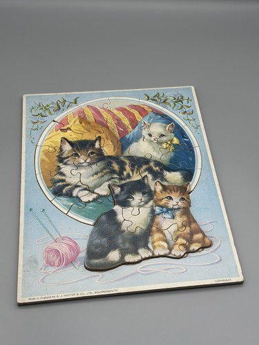 Cat board puzzle - board,