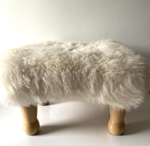 Fluffy sheepskin leather - fluffy,