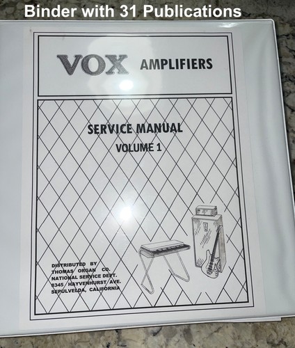 Vox thomas organ schematics - vox,