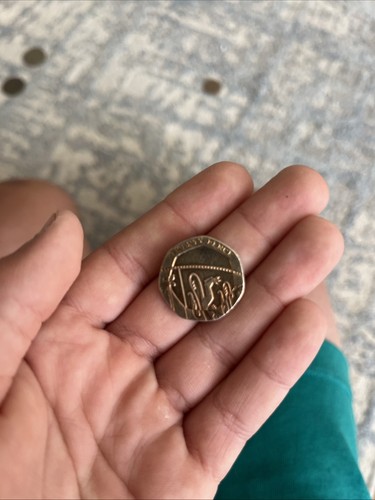 Bronze 20p coin unique - 20p,