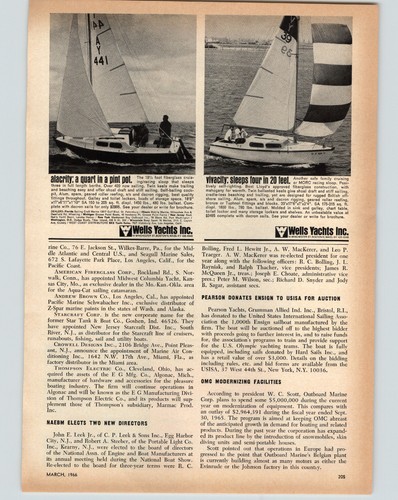 1966 paper wells yachts - ad,