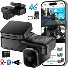 4G LTE Car Dash Cam Front And
