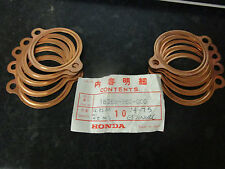 NOS HONDA 1974 1975 CR125 SET OF 10 EXHAUST GASKETS TWINSHOCK EVO