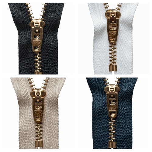 Ykk brass jeans zip semi - ykk, semi-auto