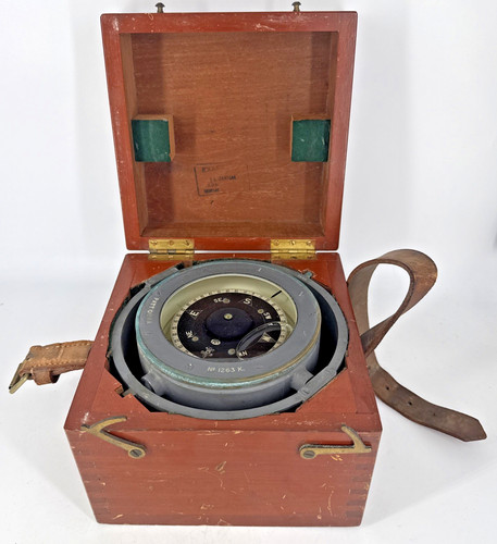Royal navy gimbal compass - gimbal,