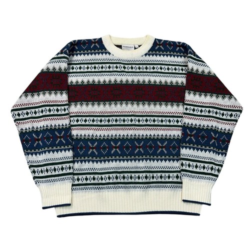 Vintage patterned knit - patterned, jumper