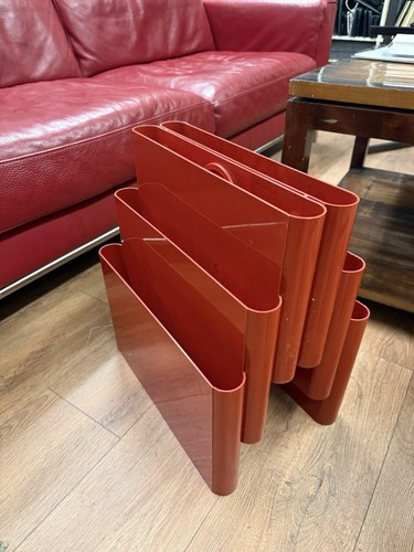Kartell red vintage plastic - kartell,