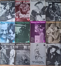 NATIONAL FILM THEATRE Monthly Film Programmes for 1981.