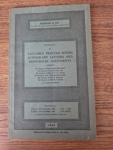 Sotherby printed books - sotherby's,