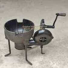 Heavy Forge Furnace With Hand Blower Pedal Type Handle Collectible Blacksmith