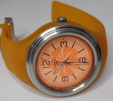 Untested orange speedo watch - untested,