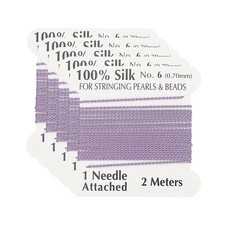 Silk Cord Thread, 5 Pcs Pure