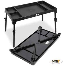NGT XPR Plastic Bivvy Table 4 Section with Adjustable Legs Carp Coarse Fishing