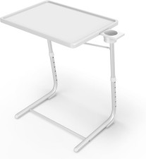 Adjustable TV Tray Table Portable Folding Laptop Desk Dinner Bed Sofa Tray Table