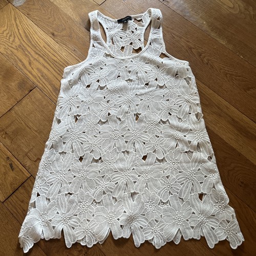 Primark white lace beach