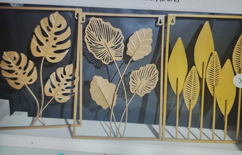 Metal wall art set - metal,