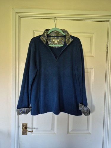 Orvis jumper blue - orvis, zip