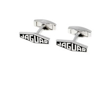 Jaguar Heritage Lozenge Cufflinks Black