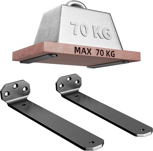 Heavy duty shelf - duty, brackets