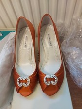 Beautiful Benjamin Adams Wedding Shoes Duchess Silk Size 5