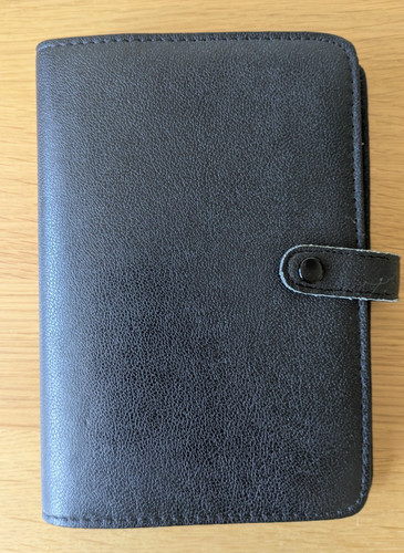 Rare vintage black filofax - vintage,