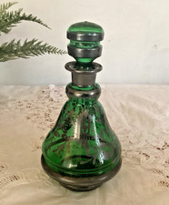 Vintage Venetian Green Glass