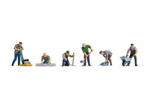 Gauge figures road - figures, workers