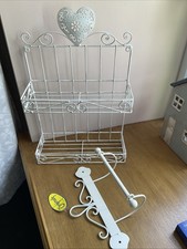 Shabby Chic Bathroom Shelf And