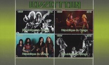 Led Zeppelin 2015 MNH stamp