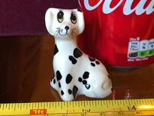 Ornament Dog Dalmation White Porcelain Figure Miniature Philip Laureston