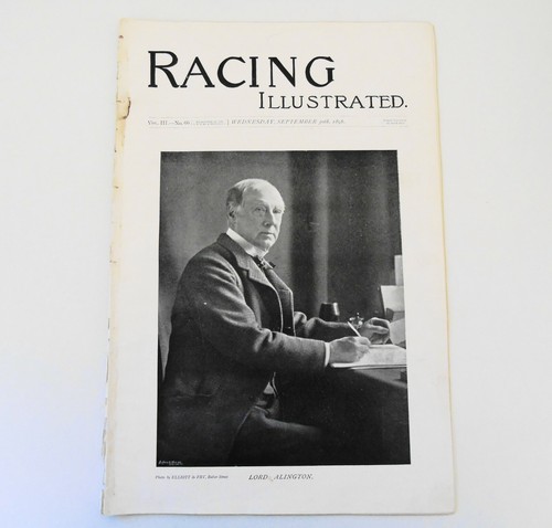 Horse racing illustrated 1896 - racing,