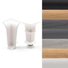 Premium PVC Skirting Board Cezar Classic Accessories Corners Trims Cable Channel